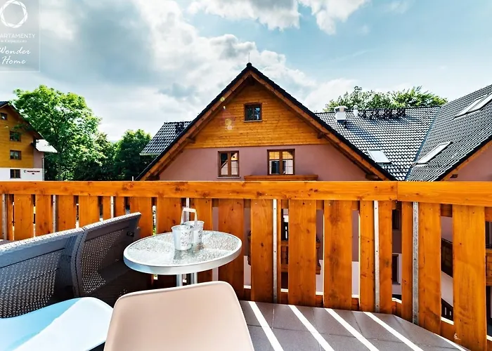 Wonder - Z Balkonami Leśny Dom Ii - W Cichej I Zielonej Części Karpacza Apartament *